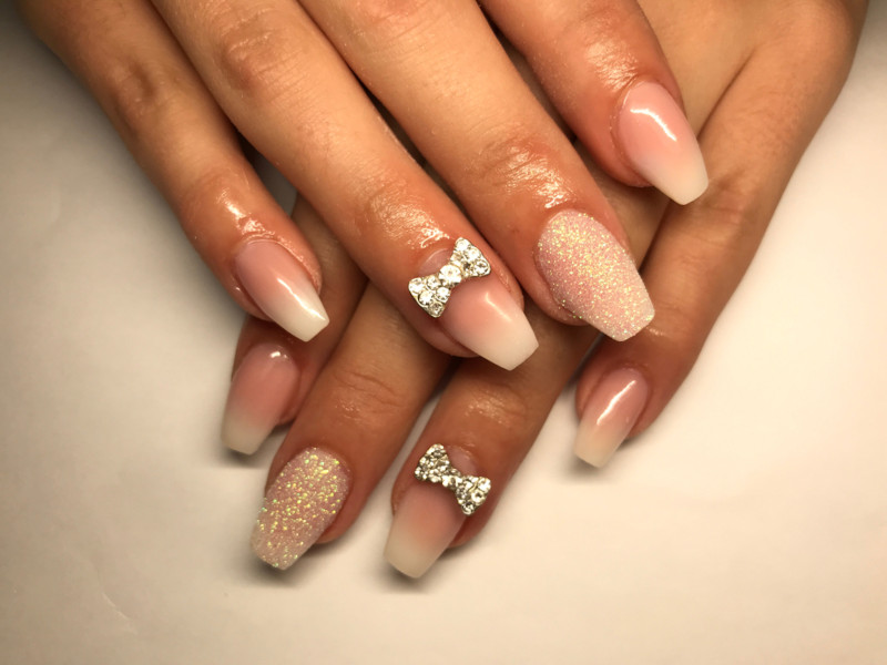 Baby Boomer French Manicure