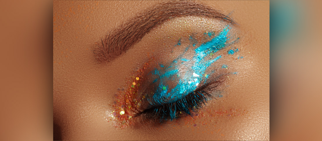 Trucco Aquamarine, il colore del make-up 2024